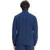 image:imageCherokee IN Scrub Jacket for Men Zip Front Rib Knit Collar 3 PocketsNavy