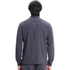 image:imageCherokee IN Scrub Jacket for Men Zip Front Rib Knit Collar 3 PocketsPewter