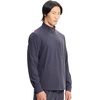 image:imageCherokee IN Scrub Jacket for Men Zip Front Rib Knit Collar 3 PocketsPewter
