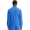 image:imageCherokee IN Scrub Jacket for Men Zip Front Rib Knit Collar 3 PocketsRoyal