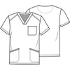 image:imageCherokee Infinity Men Scrubs Top VNeck CK920Tri It Out