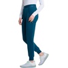 image:imageCherokee Infinity Womens PullOn Scrub Jogger Pants Mid Rise BottomsCaribbean Blue