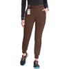 image:imageCherokee Infinity Womens PullOn Scrub Jogger Pants Mid Rise BottomsEspresso Express