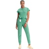 image:imageCherokee Infinity Womens PullOn Scrub Jogger Pants Mid Rise BottomsMatcha Latte