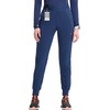 image:imageCherokee Infinity Womens PullOn Scrub Jogger Pants Mid Rise BottomsNavy