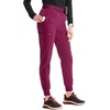 image:imageCherokee Infinity Womens PullOn Scrub Jogger Pants Mid Rise BottomsWine