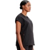image:imageCherokee Infinity Womens Scrub Top Round Neck 3 Zip PocketsBlack
