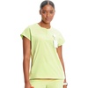 image:imageCherokee Infinity Womens Scrub Top Round Neck 3 Zip PocketsGreen Energy