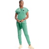 image:imageCherokee Infinity Womens Scrub Top Round Neck 3 Zip PocketsMatcha Latte