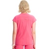 image:imageCherokee Infinity Womens Scrub Top Round Neck 3 Zip PocketsPower Pink