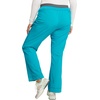 image:imageInfinity by Cherokee Women Scrubs Pant Low Rise Slim Pullon  1124ATeal Blue