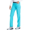 image:imageInfinity by Cherokee Women Scrubs Pant Low Rise Slim Pullon  1124ATurquoise
