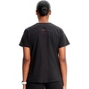 image:imageInfinity by Cherokee Womens VNeck Scrub Top with Kangaroo Pocket HighLow Hem  IN620ABlack