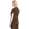 image:imageInfinity by Cherokee Womens VNeck Scrub Top with Kangaroo Pocket HighLow Hem  IN620AEspresso Express