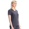 image:imageInfinity by Cherokee Womens VNeck Scrub Top with Kangaroo Pocket HighLow Hem  IN620APewter