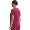 image:imageInfinity by Cherokee Womens VNeck Scrub Top with Kangaroo Pocket HighLow Hem  IN620AWine