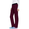 image:imageInfinity by Cherokee Women Scrubs Pant Low Rise Slim Pullon  1124AWine
