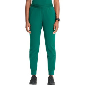 image:imageCherokee Infinity Womens PullOn Scrub Jogger Pants Mid Rise BottomsHunter