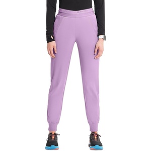 image:imageCherokee Infinity Womens PullOn Scrub Jogger Pants Mid Rise BottomsLivewire Lilac