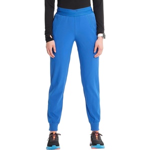 image:imageCherokee Infinity Womens PullOn Scrub Jogger Pants Mid Rise BottomsRoyal