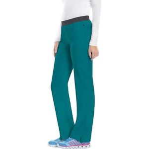 image:imageInfinity by Cherokee Women Scrubs Pant Low Rise Slim Pullon  1124ATeal Blue