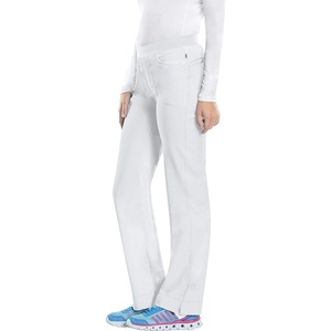 image:imageInfinity by Cherokee Women Scrubs Pant Low Rise Slim Pullon  1124AWhite