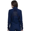 image:imageCherokee Form Warm Up Scrub Jacket for Women Zip Front Mock NeckNavy