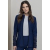image:imageCherokee Form Warm Up Scrub Jacket for Women Zip Front Mock NeckNavy