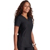 image:imageCherokee Form Women Scrubs Top V Neck 2 Zip PocketsBlack