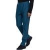 image:imageCherokee Scrubs Mens Pants Tapered Leg with 5 Pockets Zip Cargo 360 Stretch amp Moisture Wicking  CK185Caribbean Blue