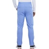 image:imageCherokee Scrubs Mens Pants Tapered Leg with 5 Pockets Zip Cargo 360 Stretch amp Moisture Wicking  CK185Ciel Blue