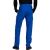 image:imageCherokee Scrubs Mens Pants Tapered Leg with 5 Pockets Zip Cargo 360 Stretch amp Moisture Wicking  CK185Royal