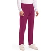 image:imageCherokee Scrubs Mens Pants Tapered Leg with 5 Pockets Zip Cargo 360 Stretch amp Moisture Wicking  CK185Wine