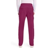 image:imageCherokee Scrubs Mens Pants Tapered Leg with 5 Pockets Zip Cargo 360 Stretch amp Moisture Wicking  CK185Wine
