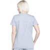 image:imageCherokee WW Professionals Scrub Tops Women Mock Wrap 3 PocketsGrey