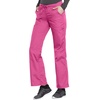 image:imageCherokee Women Scrubs Pant Workwear Originals Drawstring Cargo 4020Shocking Pink