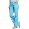 image:imageCherokee Women Scrubs Pant Workwear Originals Drawstring Cargo 4020Turquoise