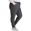 image:imageCherokee Womens Scrub Jogger Pants Natural Rise with 4 Pockets and Drawstring Waistband  CK249AHeather Pewter
