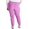 image:imageCherokee Womens Scrub Jogger Pants Natural Rise with 4 Pockets and Drawstring Waistband  CK249AVibran Violet