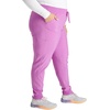 image:imageCherokee Womens Scrub Jogger Pants Natural Rise with 4 Pockets and Drawstring Waistband  CK249AVibran Violet