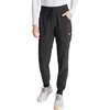 image:imageCherokee Womens Scrub Jogger Pants Natural Rise with 4 Pockets and Drawstring Waistband  CK249ABlack