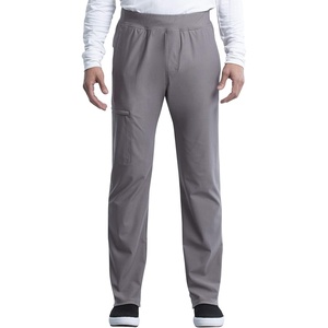 image:imageCherokee Scrubs Mens Pants Tapered Leg with 5 Pockets Zip Cargo 360 Stretch amp Moisture Wicking  CK185Pebble