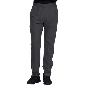 image:imageCherokee Scrubs Mens Pants Tapered Leg with 5 Pockets Zip Cargo 360 Stretch amp Moisture Wicking  CK185Pewter