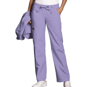 image:imageCherokee Women Scrubs Pant Workwear Originals Drawstring Cargo 4020Orchid