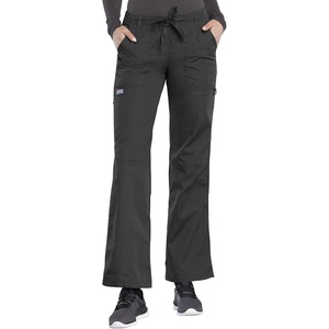 image:imageCherokee Women Scrubs Pant Workwear Originals Drawstring Cargo 4020Pewter