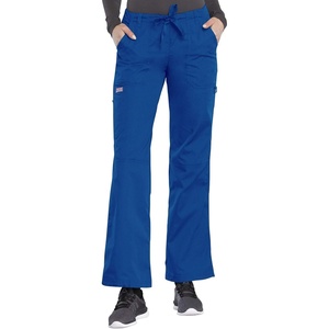 image:imageCherokee Women Scrubs Pant Workwear Originals Drawstring Cargo 4020Royal