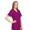 image:imageCherokee Women Scrubs Top Workwear Originals Mock Wrap Tunic 4801Azalea