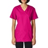 image:imageCherokee Women Scrubs Top Workwear Originals Mock Wrap Tunic 4801Azalea