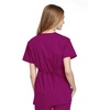 image:imageCherokee Women Scrubs Top Workwear Originals Mock Wrap Tunic 4801Azalea