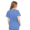 image:imageCherokee Women Scrubs Top Workwear Originals Mock Wrap Tunic 4801Ciel